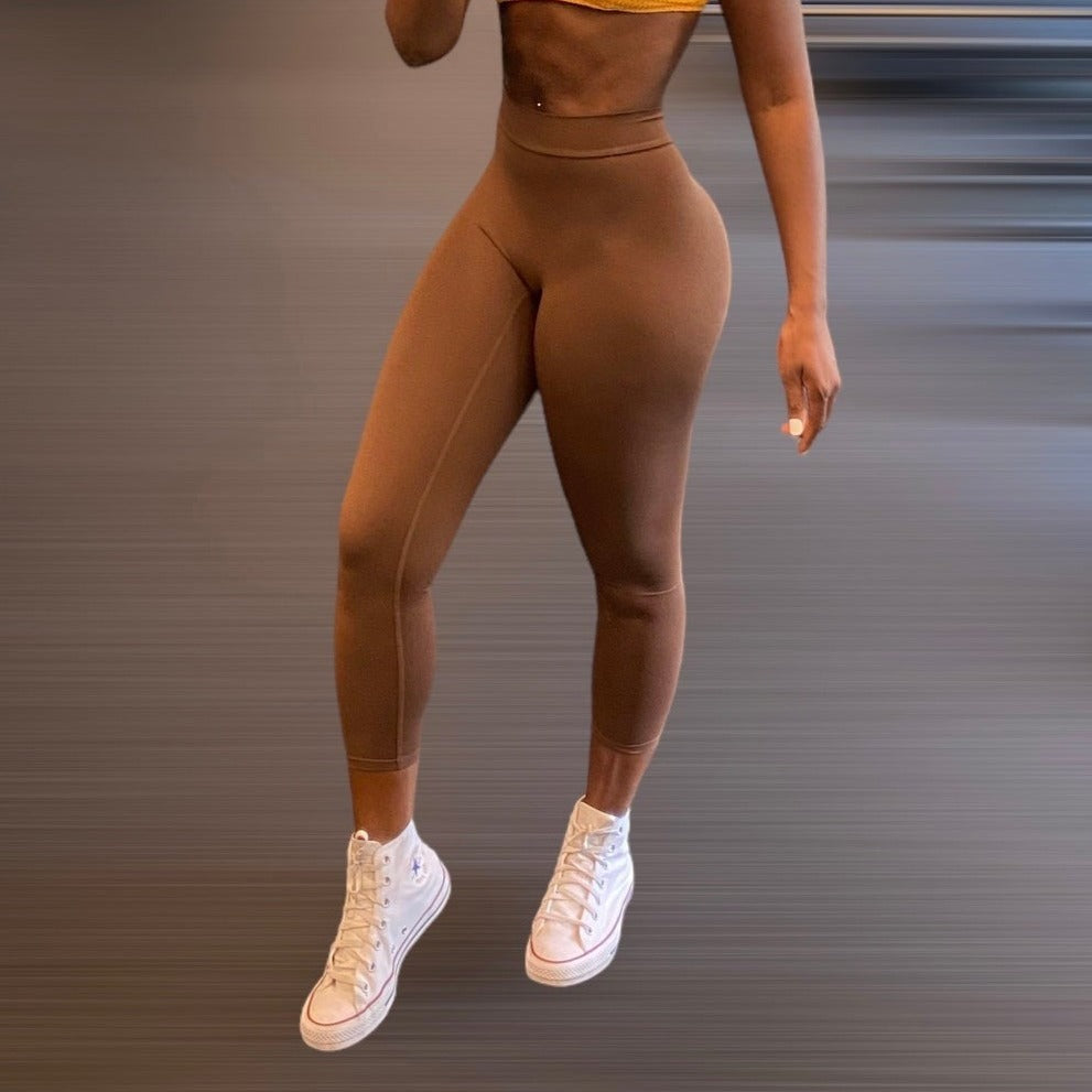Chocolate scrunch Leggings