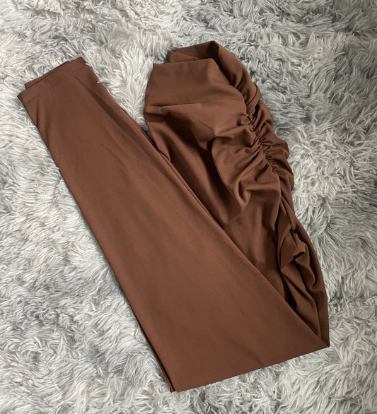 Chocolate scrunch Leggings